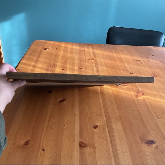 VINTAGE EINAR JOHANSEN WOOD CARVED MIRROR 1976 BUTTERFLY DAFFODIL BLUEBELLS - Picture 12 of 16